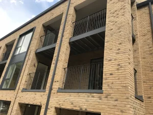 Bracknell Court - Steel Railing - Steel fabricators of Architectural Metalwork