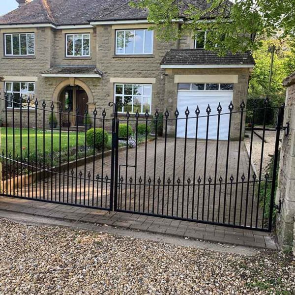 Northumberland - Bespoke Iron Driveway Gate
